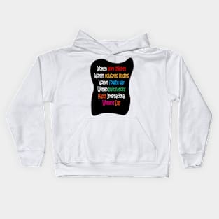 Women's celebration Kids Hoodie